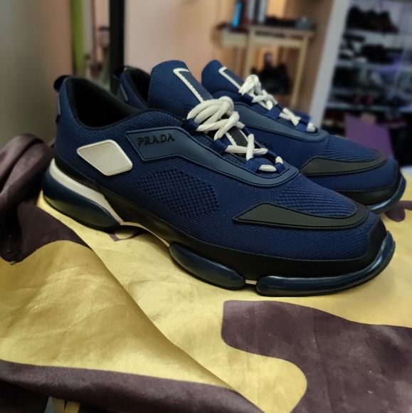 Prada Cloudburst knit sneakers - Picture 2 of 11